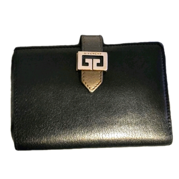 Authentic Givenchy Black Leather Wallet - Picture 1 of 9